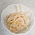 クックYJPSZ1☆'s cooksnap of when they made 簡単美味しいもやしのナムル♡.