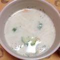ぽぽきゅ's cooksnap of when they made ポタージュスープでニコニコ( =＾ω＾).