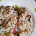 クック0AQD96☆'s cooksnap of when they made 卵なしで☆和風チャーハン.