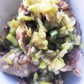 mallet's cooksnap of when they made 鶏のハツで激安激ウマおつまみ♥二品♥.