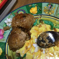 クック0WSR45☆'s cooksnap of when they made 余った炊き込みご飯を肉巻きに！.