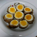クック6S4XB1☆'s cooksnap of when they made 簡単美味しい甘酢半熟卵の牛肉巻き.