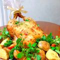 HALUteNO♪'s cooksnap of when they made 感謝祭/クリスマス✼ローストチキン.