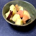 ハムスターの母's cooksnap of when they made 美味しいりんごとさつまいものバター炒め煮.