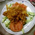 obaka's cooksnap of when they made 初めてでも簡単♪豚キムチ(タレが絶品).