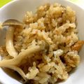 あかにーー's cooksnap of when they made 簡単＆節約♫きのこと鮭の炊き込みご飯.
