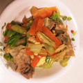 mizuponksk's cooksnap of when they made ☆きゃべつと豚肉と厚揚げのオイマヨ炒め☆.