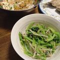 kui_tomtom's cooksnap of when they made ＊カブの葉ともやしのナムル＊.