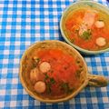 ととろ＆めい's cooksnap of when they made 簡単美味しいトマトスープ☆.