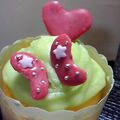 おかずのごはん's cooksnap of when they made 春色♥ちょうちょのチーズデコカップ.