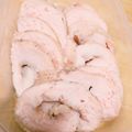 るあーく's cooksnap of when they made 鶏むね肉でしっとり！低温じっくり鶏ハム！.