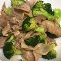 yummy?'s cooksnap of when they made 豚肉とブロッコリーのオイスターソース炒め.