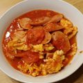 クックX718BF☆'s cooksnap of when they made トマトと卵のケチャップ炒め.