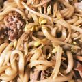 Mayumi731's cooksnap of when they made ポン酢で野菜たっぷり焼うどん.