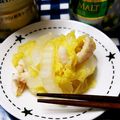 きりん1101's cooksnap of when they made 【おつまみに副菜にも！】鶏皮キャベツ蒸し.