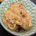 Chiru♥'s cooksnap of when they made 炊飯器で作る 簡単 タコの炊き込みおこわ.