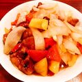 おきょうねえ's cooksnap of when they made 唐揚げリメイク酢豚風～残り物とは思えない.