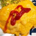 とまとまと１１５６'s cooksnap of when they made ミートソースライスでチーズオムライス♪.
