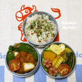 ◆◇Wtiti＊◇◆'s cooksnap of when they made ちぢみ小松菜、大根、薩摩揚げの煮物♪.