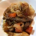 春巻きママ's cooksnap of when they made おふくろの味＊簡単肉じゃが.