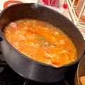kokko！！'s cooksnap of when they made 簡単❤たっぷりにんにくと卵のトマトスープ.