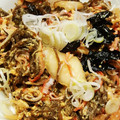 クックKKQSCO☆'s cooksnap of when they made もずくとキムチの卵とじどんぶり.