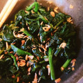 クックNKNWG7☆'s cooksnap of when they made Caたっぷり、桜えびとほうれん草の和え物.