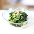 ぽっぽぺぺ's cooksnap of when they made ☆生姜醤油で!!ほうれん草のおひたし☆彡.