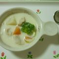クックIT3JHF☆'s cooksnap of when they made 鶏肉と野菜たっぷりのクリームスープ.