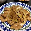 YUKIKI☆'s cooksnap of when they made ポン酢で簡単☆豚肉のしょうが焼き.