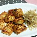 まぶたん's cooksnap of when they made てりてり照り焼き豆腐ステーキ.
