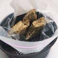 天使の日mama's cooksnap of when they made 離乳食後期☆ゴマきな粉とバナナ蒸しパン☆.
