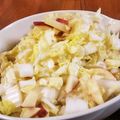 低カロ探検隊's cooksnap of when they made 塩もみ白菜とりんごの柚子サラダ.