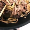 YKK134's cooksnap of when they made 牛肉とごぼうのしぐれ煮（佃煮？）.