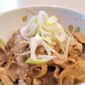 イエローバード's cooksnap of when they made 【再現】吉野家さんのねぎ塩豚丼♪.