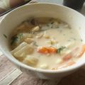 ﾛｸﾊﾗ's cooksnap of when they made ヘルシー　豆腐と豆乳の粕汁.