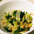 neeco0327's cooksnap of when they made 小松菜と白菜のおかか和え★.