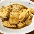 ウニャ猫's cooksnap of when they made 焼き豆腐だけ！焼肉のたれ煮.