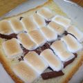 北京パンダ's cooksnap of when they made デザート・おやつに☆チョコマシュマロピザ.