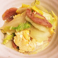 将ちゃん's cooksnap of when they made ★白菜＆ベーコンの卵とじ★中華風.