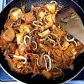 かなPP's cooksnap of when they made 韓国料理イカポックム☆コチュヂャン炒め.