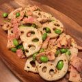 あずさー's cooksnap of when they made レンコンとベーコンの粒マスタード和え.