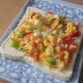 きらり流れ星's cooksnap of when they made 「ネギと赤ピーマンの卵焼き」.