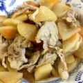 ぶす丸's cooksnap of when they made 大根と豚の簡単炒め☆大根冷凍後➀.