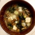 caruga's cooksnap of when they made 朝食にも♪なめこと豆腐 ワカメのお味噌汁.