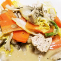 太鼓笛's cooksnap of when they made 舞茸と白菜のマヨソース炒め.