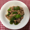 ハッピースマイル73's cooksnap of when they made 簡単☆ピーマンと豚肉のしょうが焼き.
