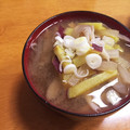 ＊ゆか＊07's cooksnap of when they made 意外！？さつまいもとごぼうのお味噌汁.