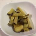 papikun's cooksnap of when they made ホクホク簡単！揚げない大学いも*お弁当に.