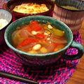 ちゃぴ♥'s cooksnap of when they made お豆たっぷり野菜コンソメスープ.